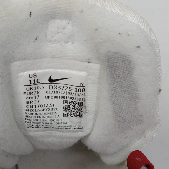 Nike Air Griffey Max 1 DX3725-100 Ken Griffey Jr Size 11C Youth - Picture 10 of 13